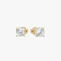 Cushion Cut Diamond Stud Earrings